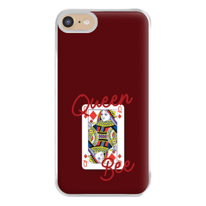 Queen Bee Playing Card iPhone 6 / 7 / 8 / SE Case
