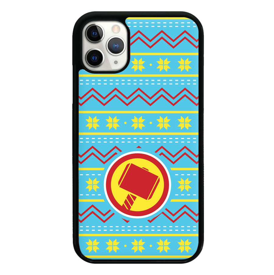 Hammer Christmas Pattern Phone Case