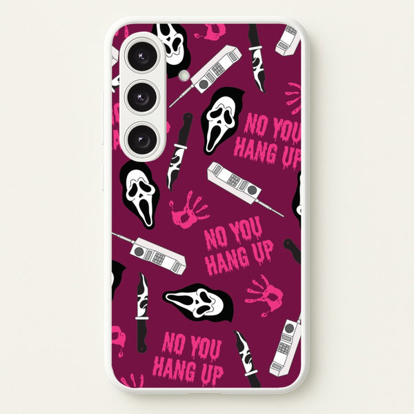 Scary Movie Props Patterm Galaxy S25 Case