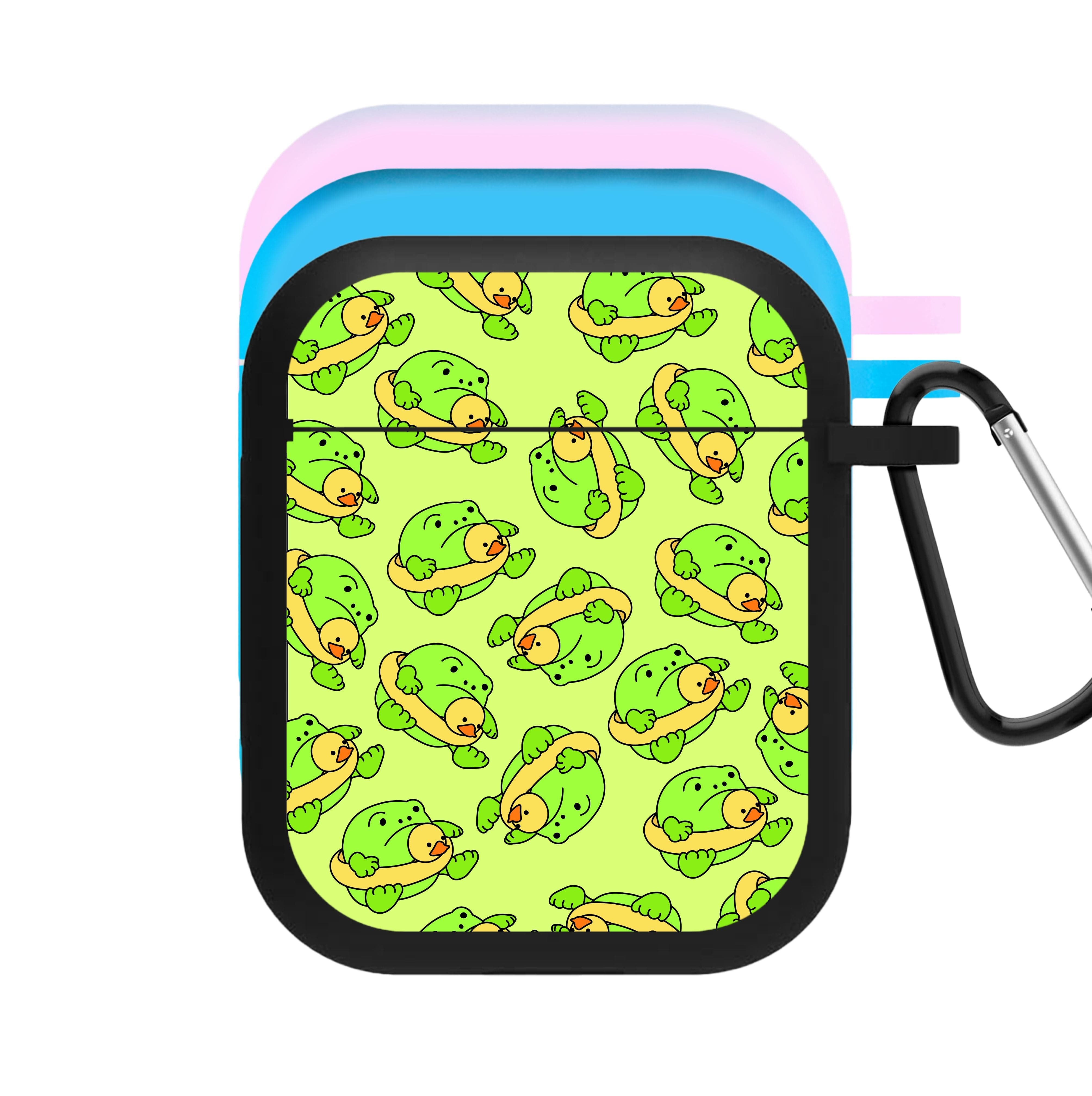 Frog Pattern - Plushy AirPods Case