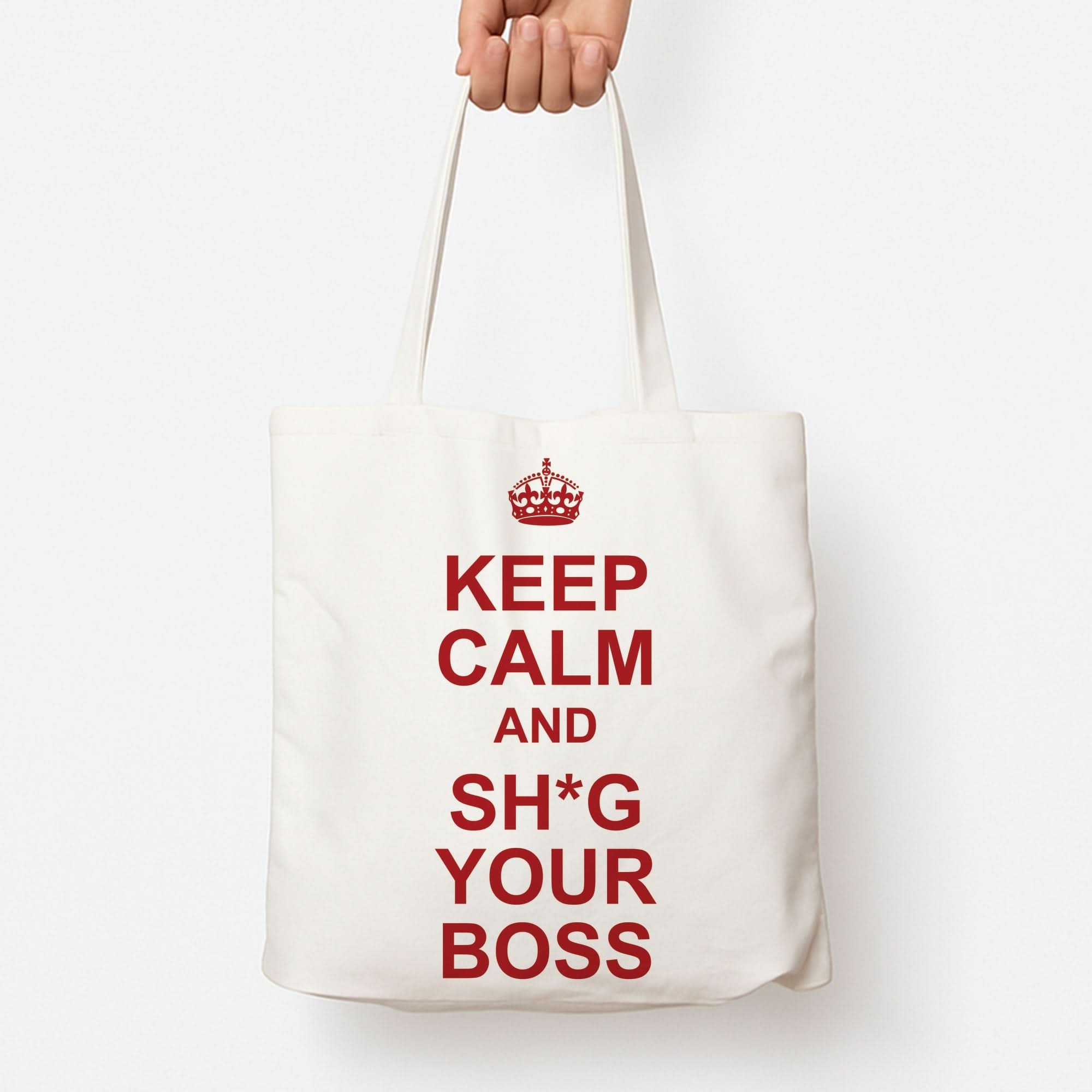Keep Calm With Your Boss Tote Bag