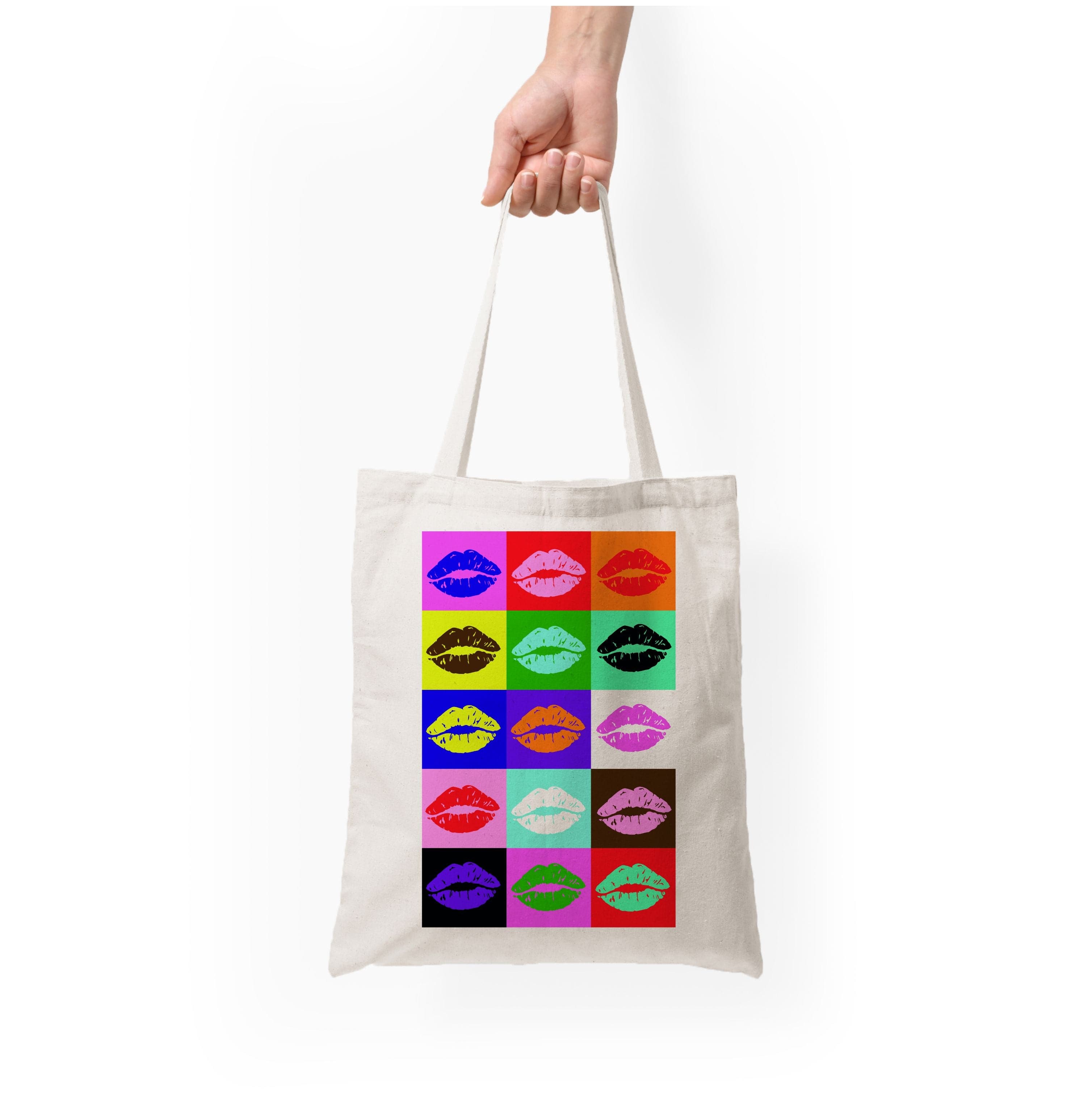 Lips Collage - Pride Tote Bag