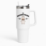 Cute Monster 2025 Pink Tumbler 1