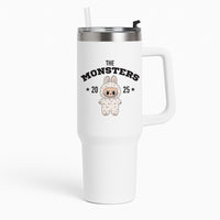Cute Monster 2025 Pink Tumbler
