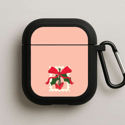 Cartoon Mouse Holly Black AirPods Case