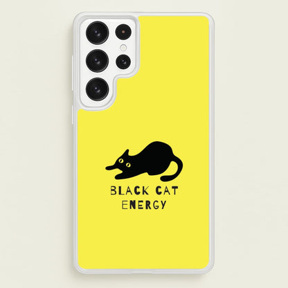 Black Cat Energy Galaxy S22 Ultra Case
