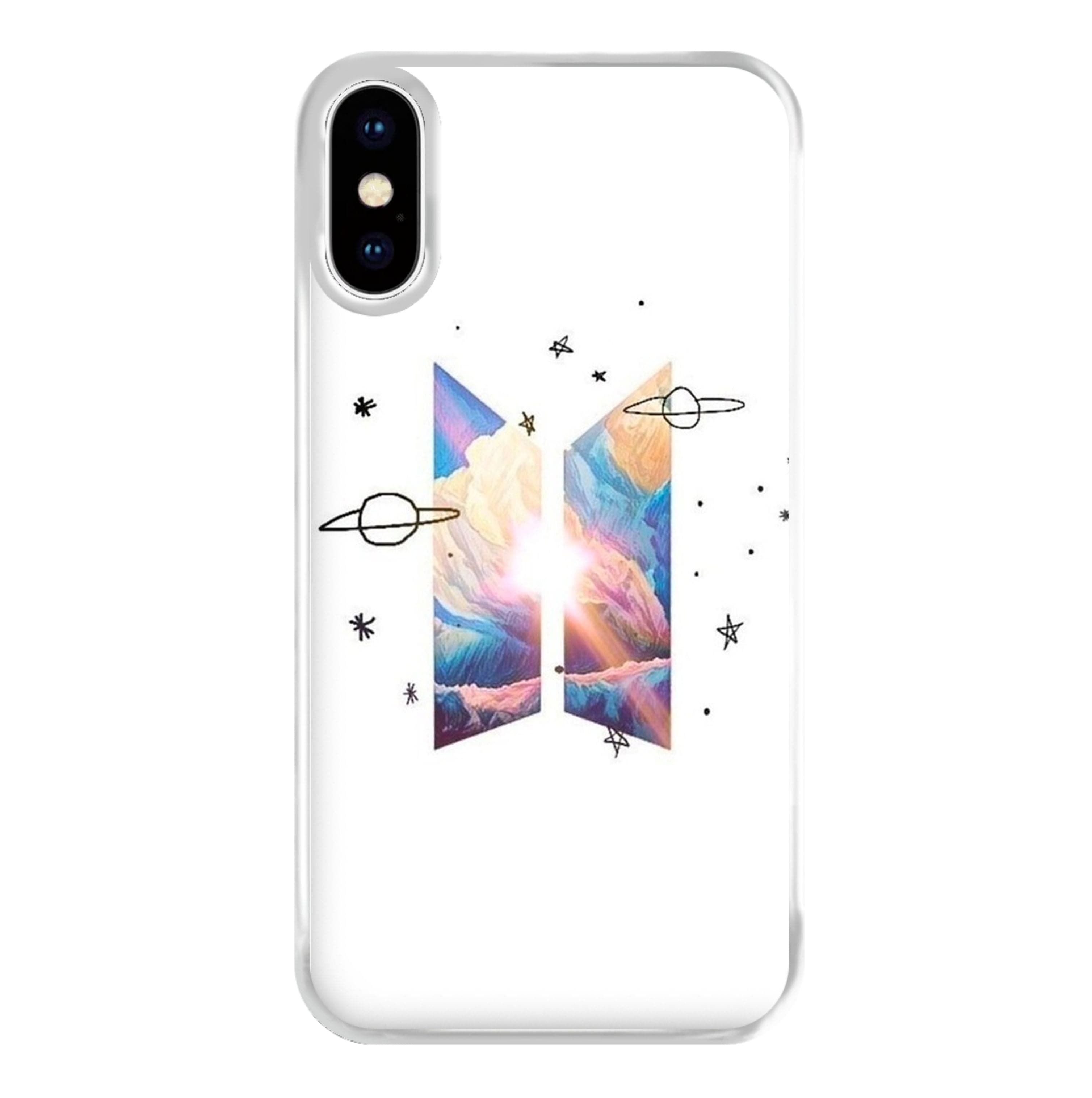 Space K-Pop Band Logo Phone Case