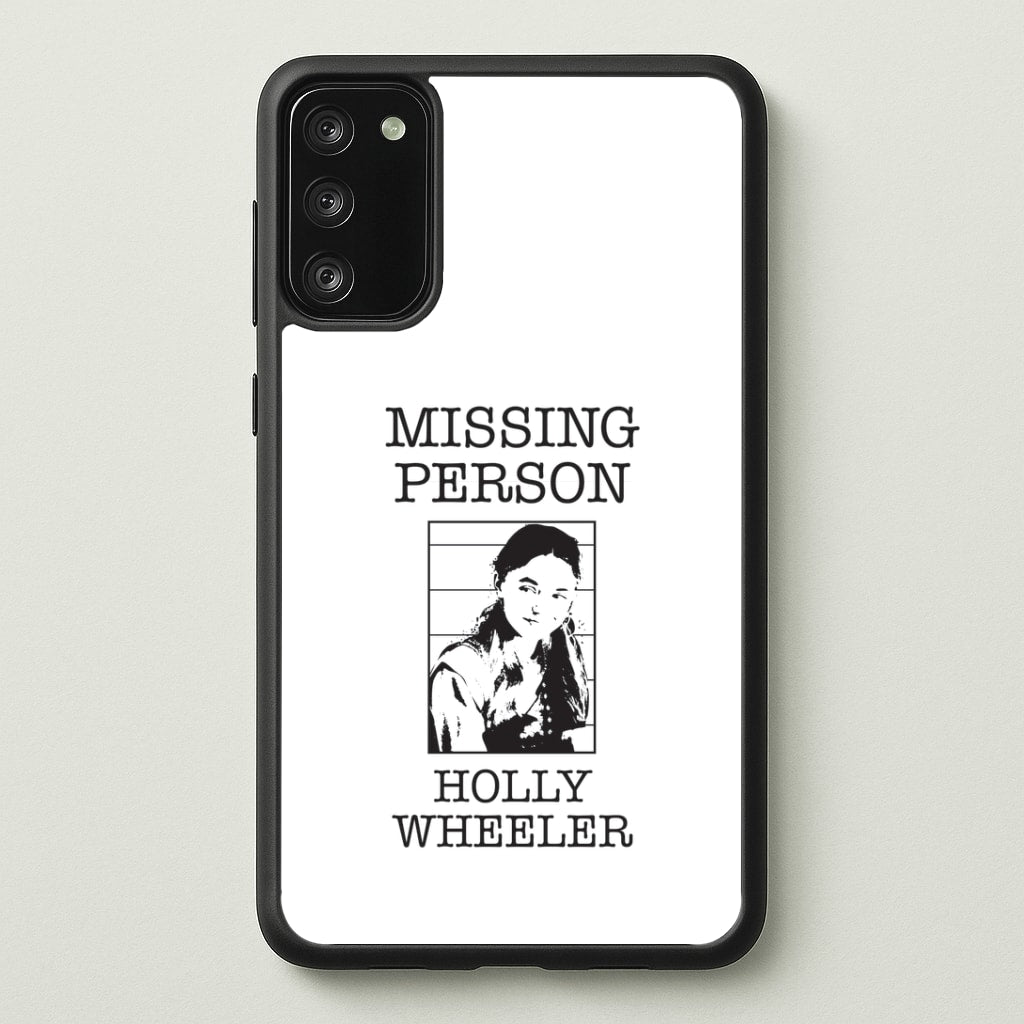 Missing Person Holly Galaxy S20 Case