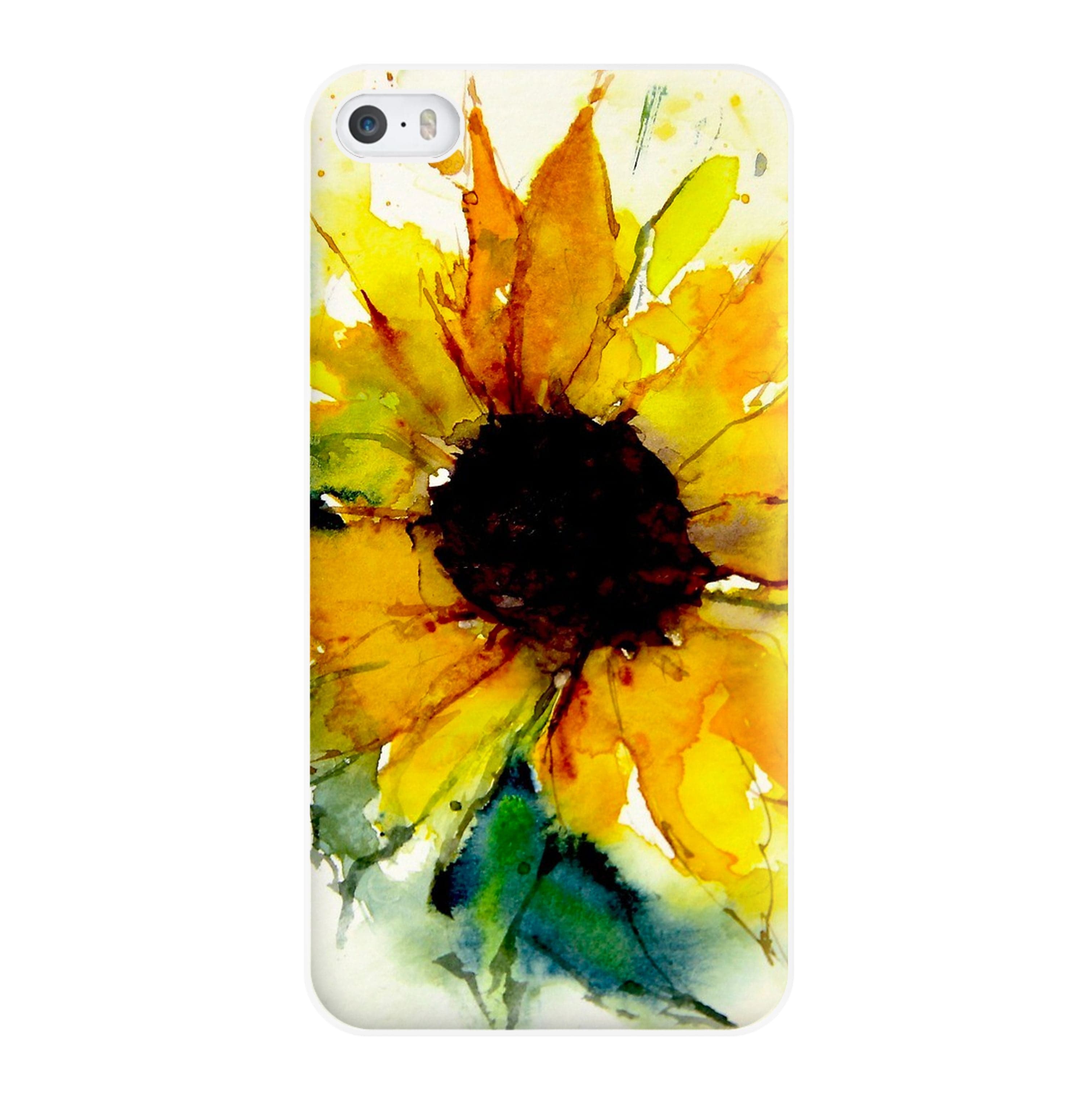 Watercolour Sunflower Phone Case