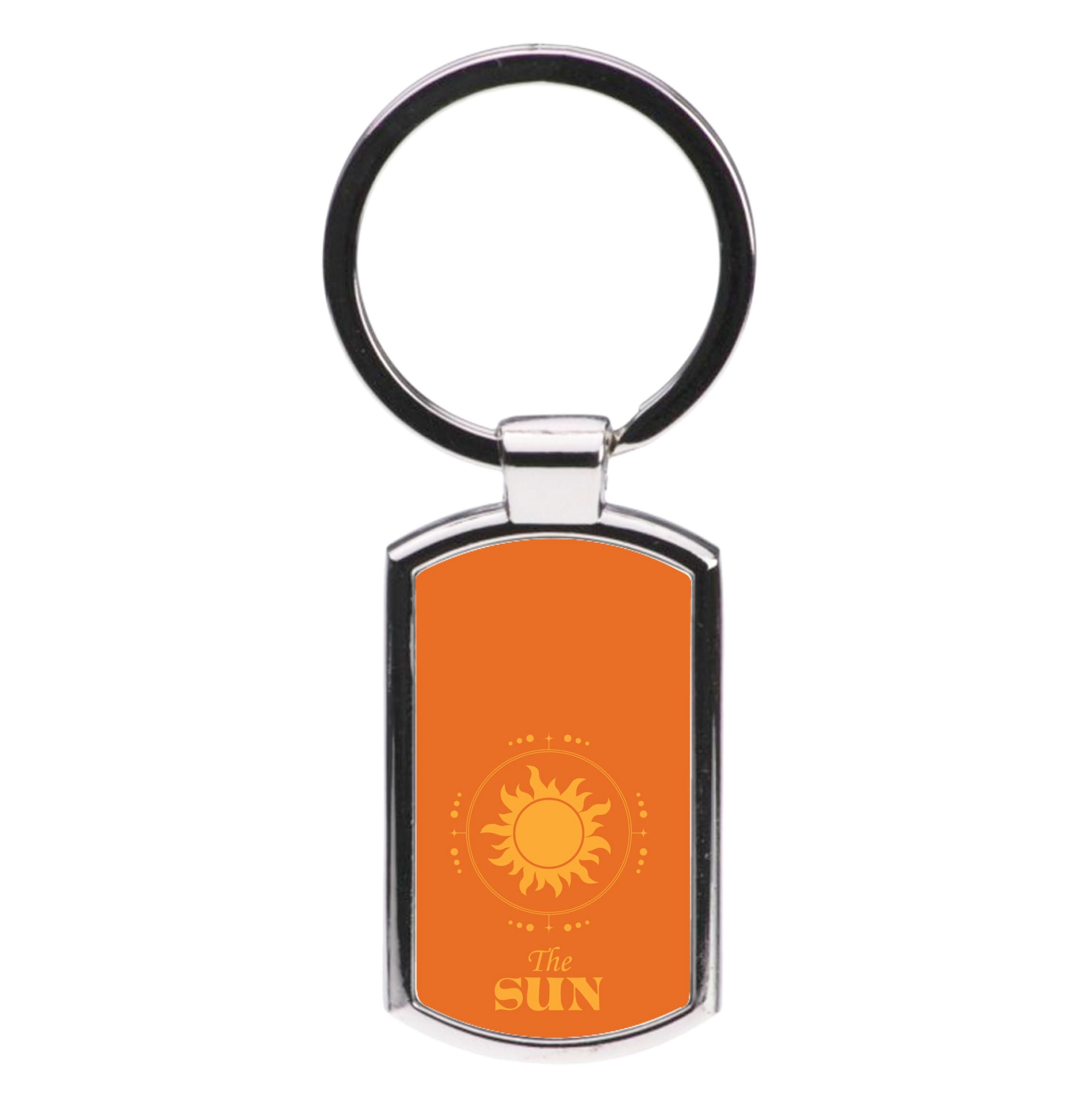 The Sun Orange Luxury Keyring