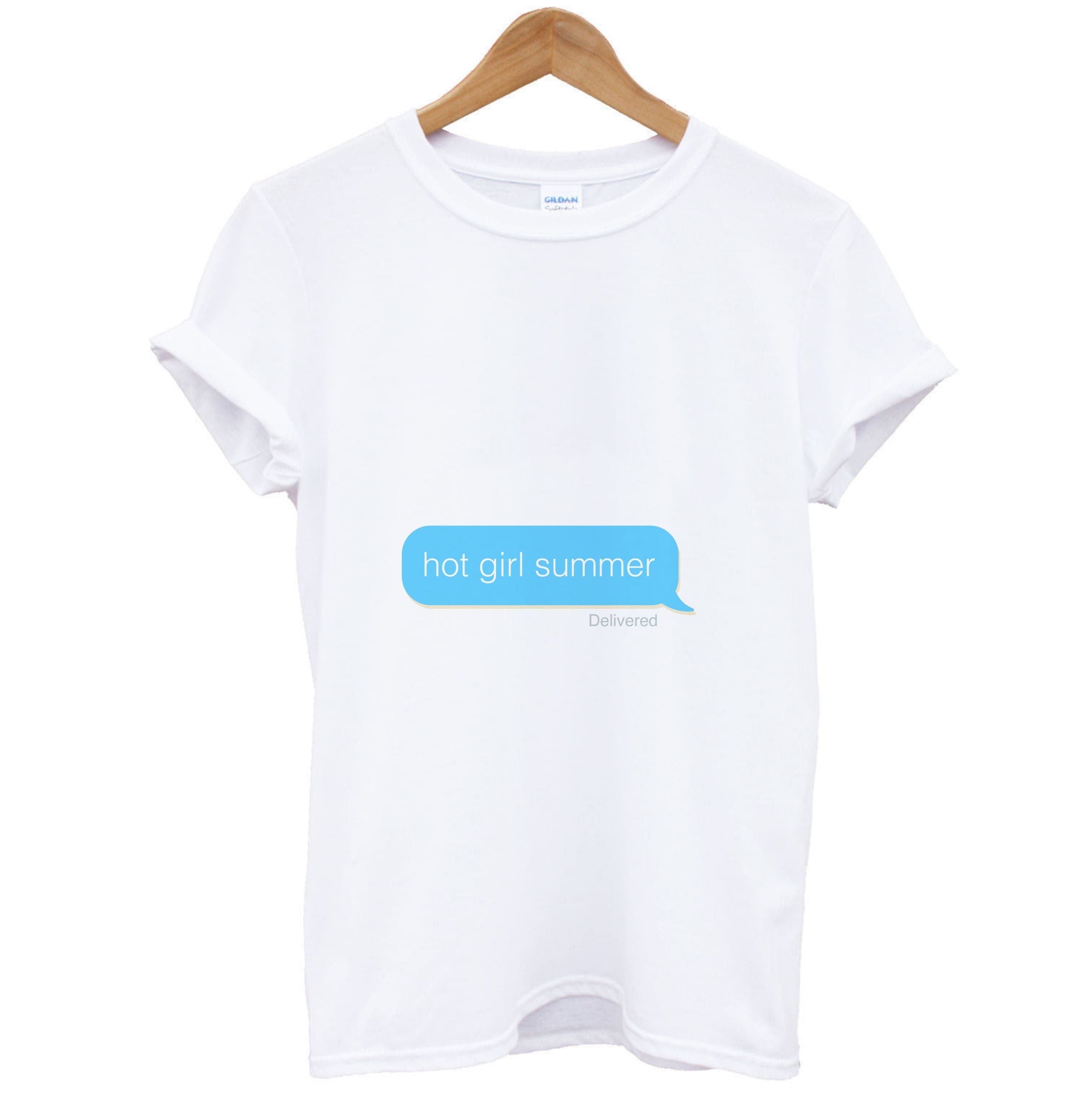 Hot Girl Summer Text - Summer T-Shirt