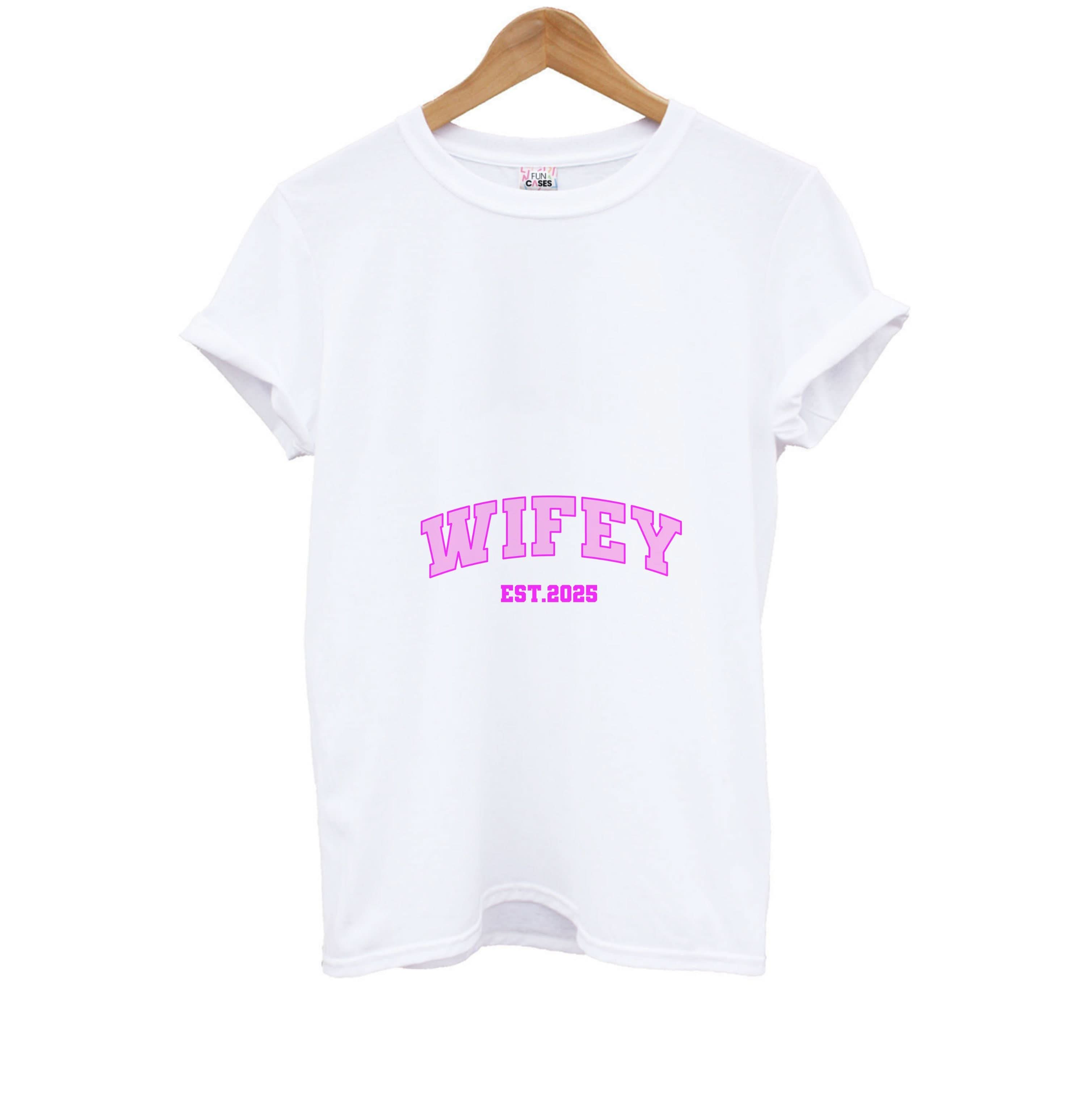 Wifey 2025 Kids T-Shirt