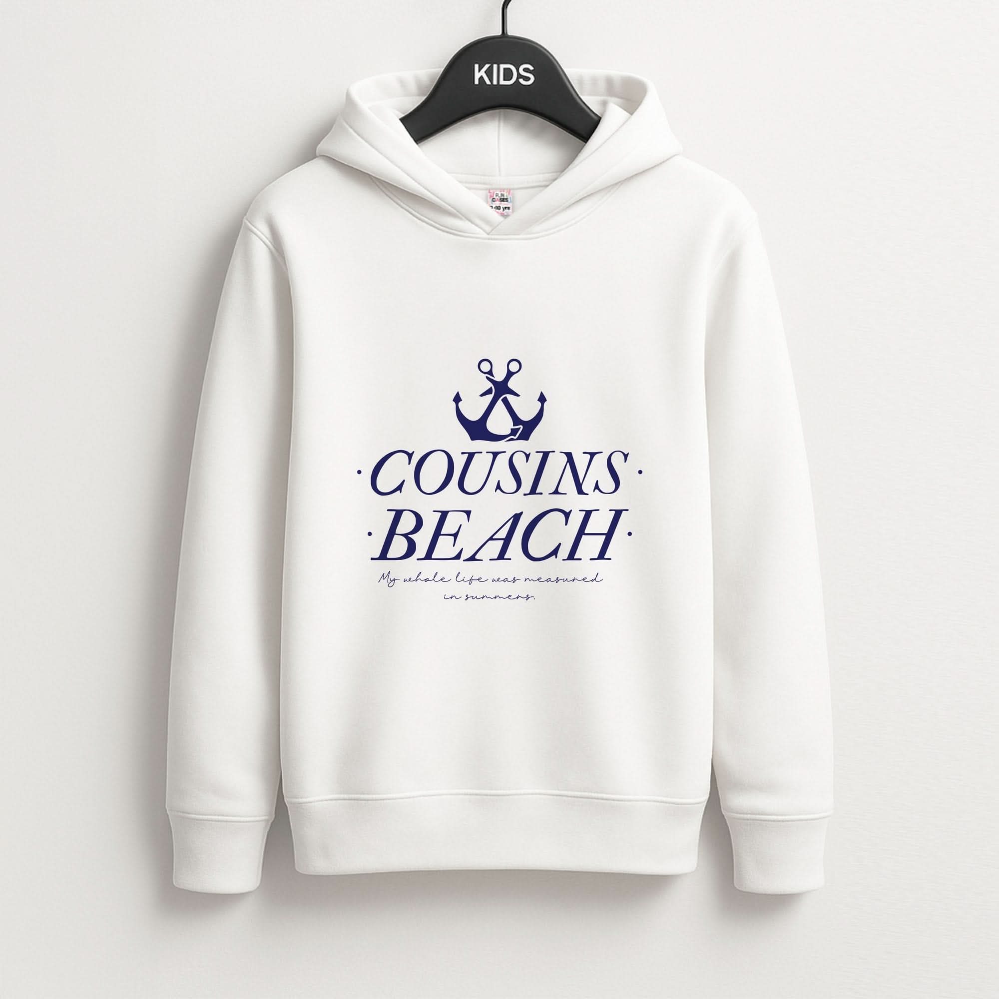 Stripes Cousin Beach Kids Hoodie