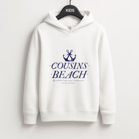 Stripes Cousin Beach Kids Hoodie
