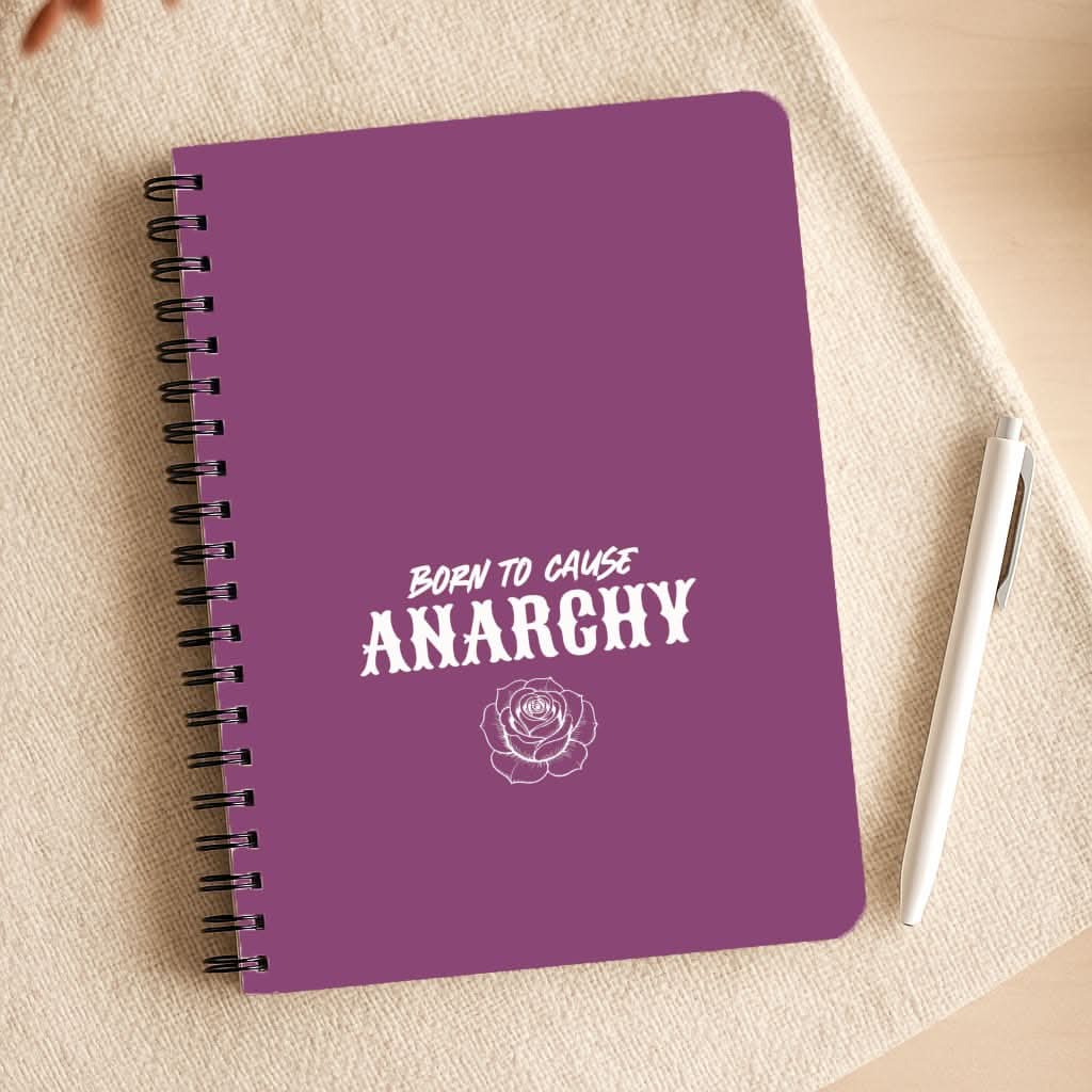 Born To Cause Anarchy Notepad