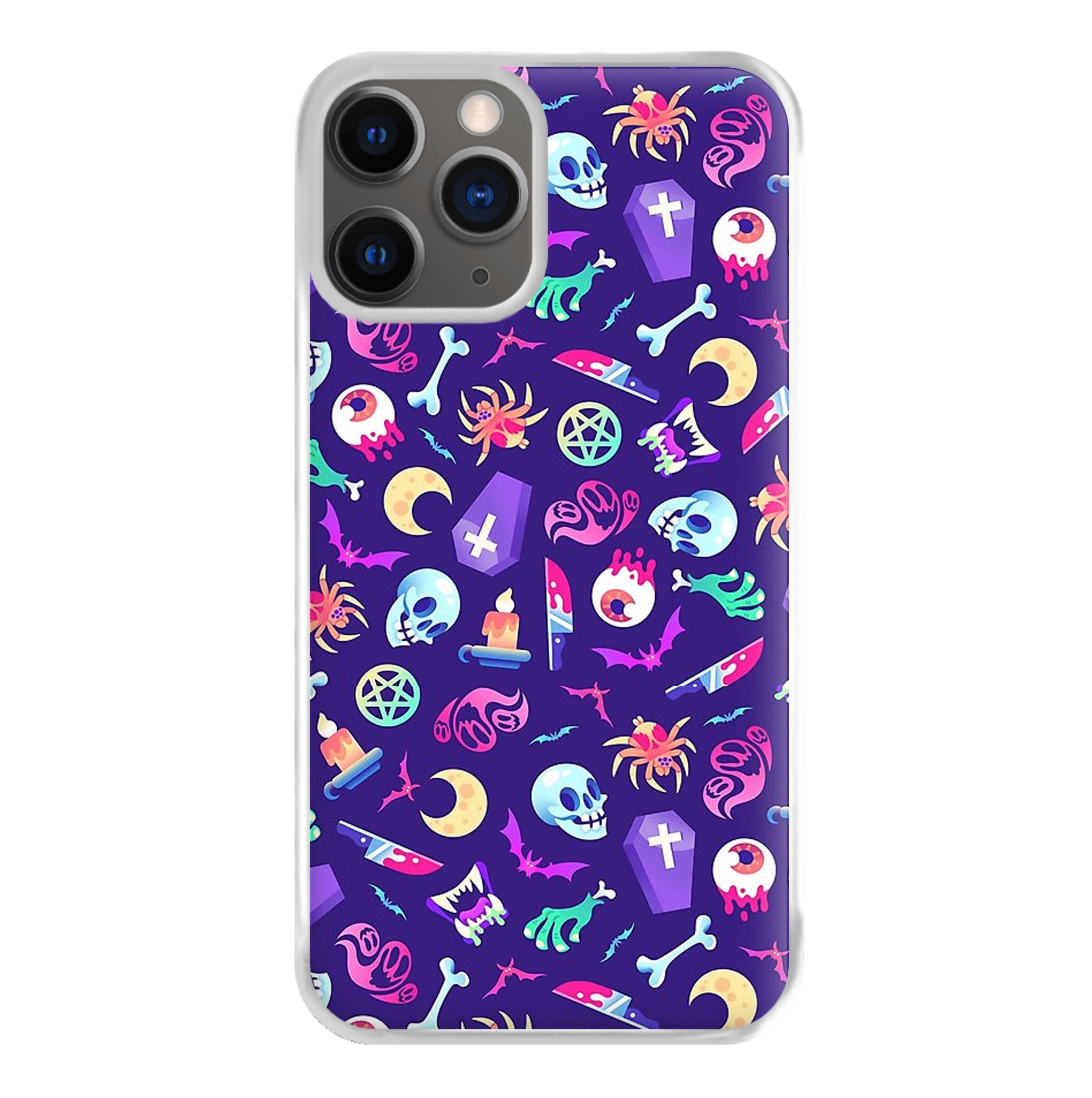 Horroriffic Halloween Pattern Phone Case