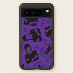 Wednesday Pattern Google Pixel 8 Pro Case