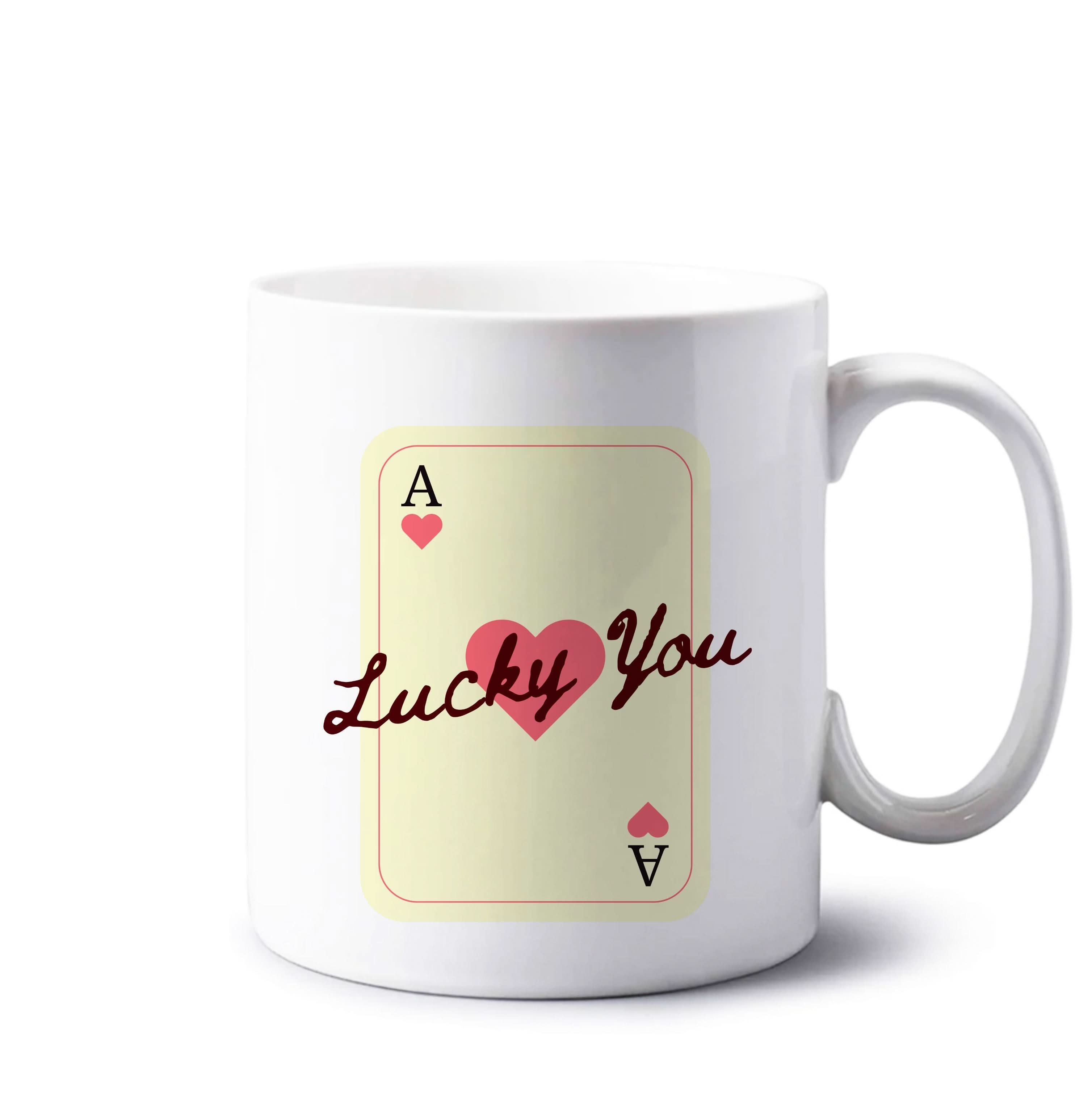 Lucky You Card Mug