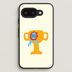 Cartoon Dad Trophy Google Pixel 9a Case