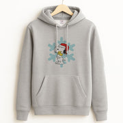 Christmas Cartoon Beagle And Bird  Hoodie 2