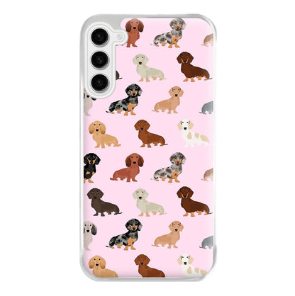 Dachshund Breed Pattern Phone Case