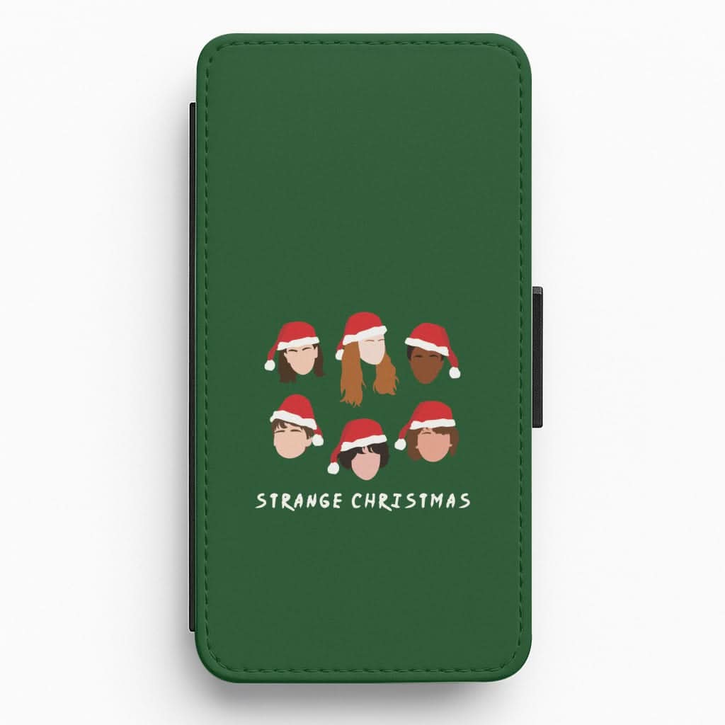 Strange Crew Christmas Flip / Wallet Phone Case