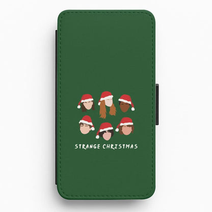 Strange Crew Christmas Flip / Wallet Phone Case