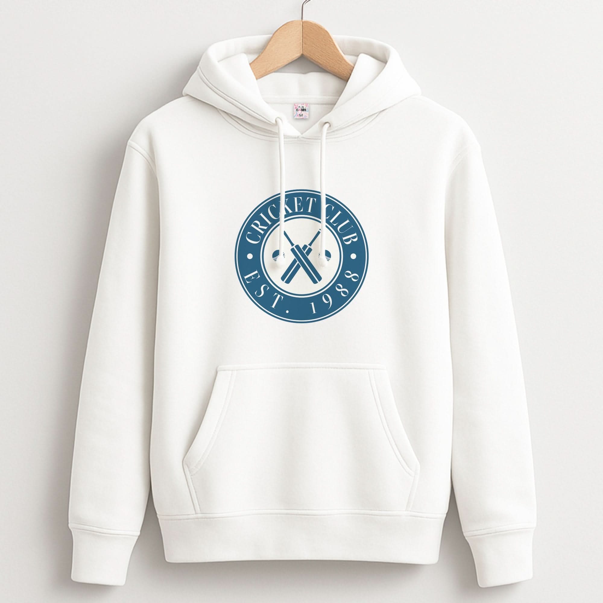 Cricket Badge Unisex Hoodie