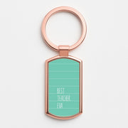 Best Teacher Eva Luxury Keyring 4