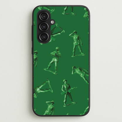 Toy Army Soldier Pattern Galaxy S23FE Case