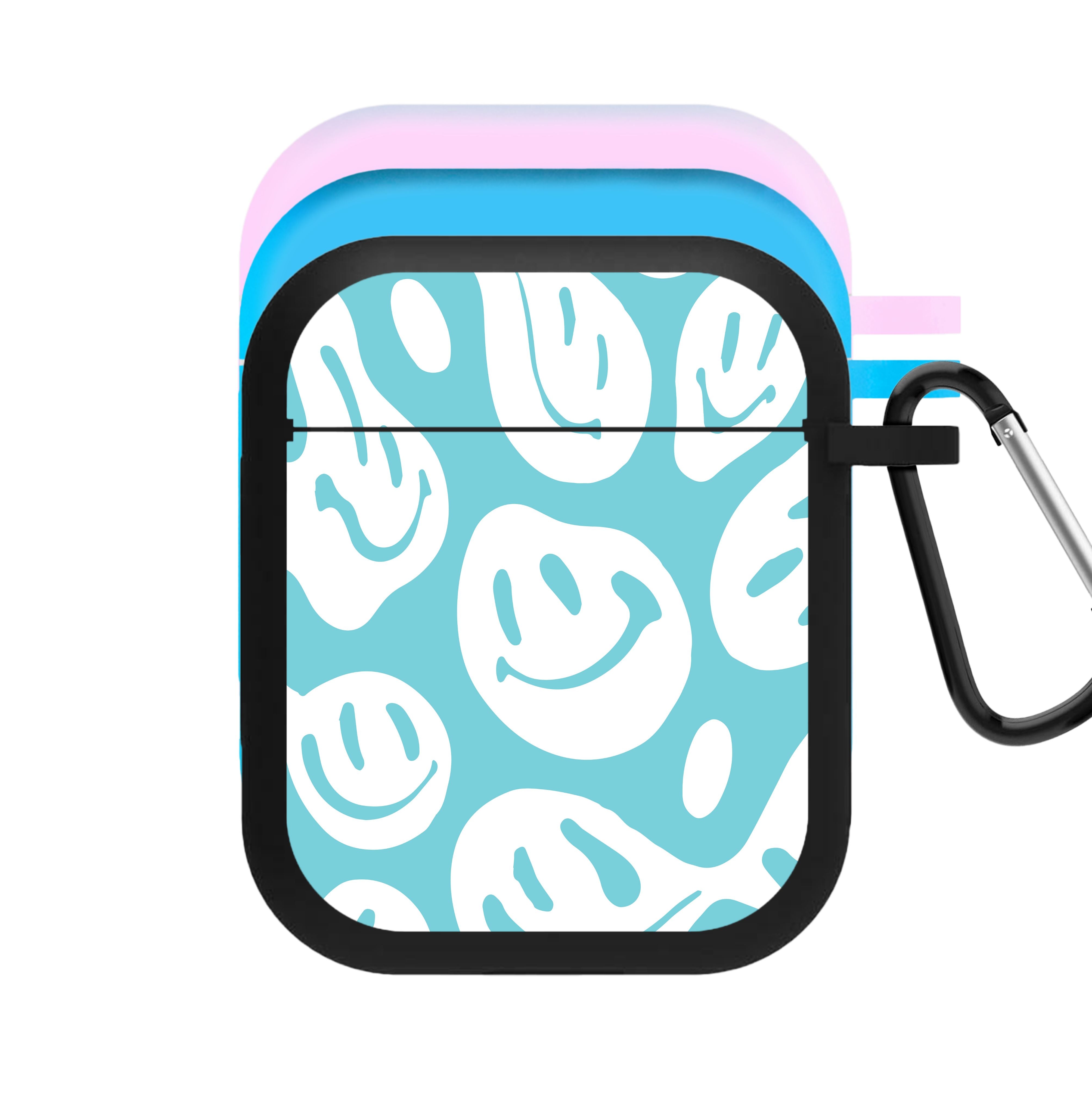 Trippn Smiley - Blue AirPods Case