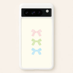 Gingham Tiered Ties Google Pixel 8 Pro Case