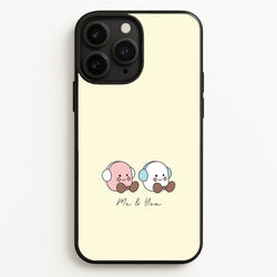 Cute Christmas Marshmellow Plushies iPhone 11 Pro Case