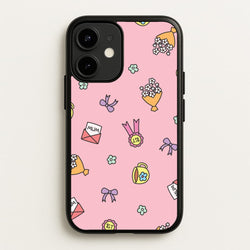 Mum Doodles Pattern iPhone 12 / 12 Pro Case