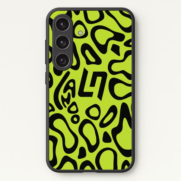 Norris Helmet Pattern Galaxy S24 Plus Case