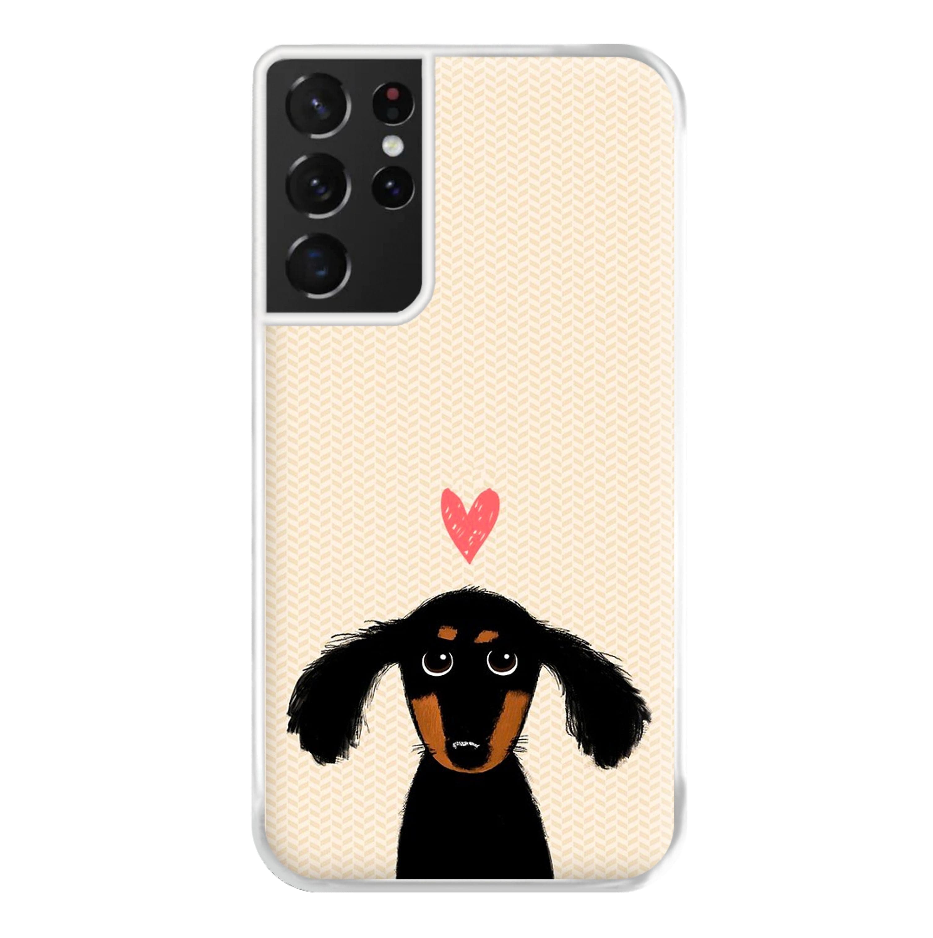 Dachshund Puppy Love Phone Case