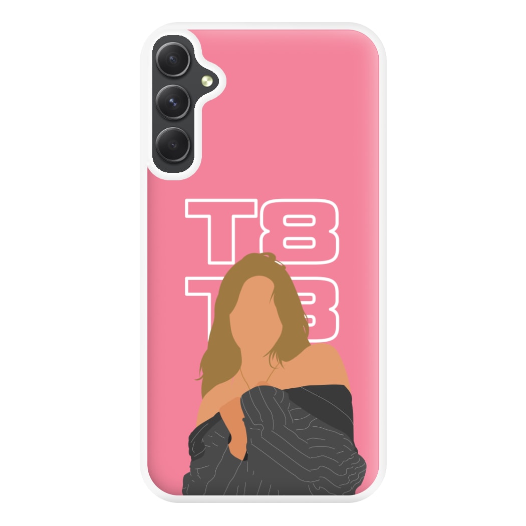 T8 Pink  Galaxy A54 Case