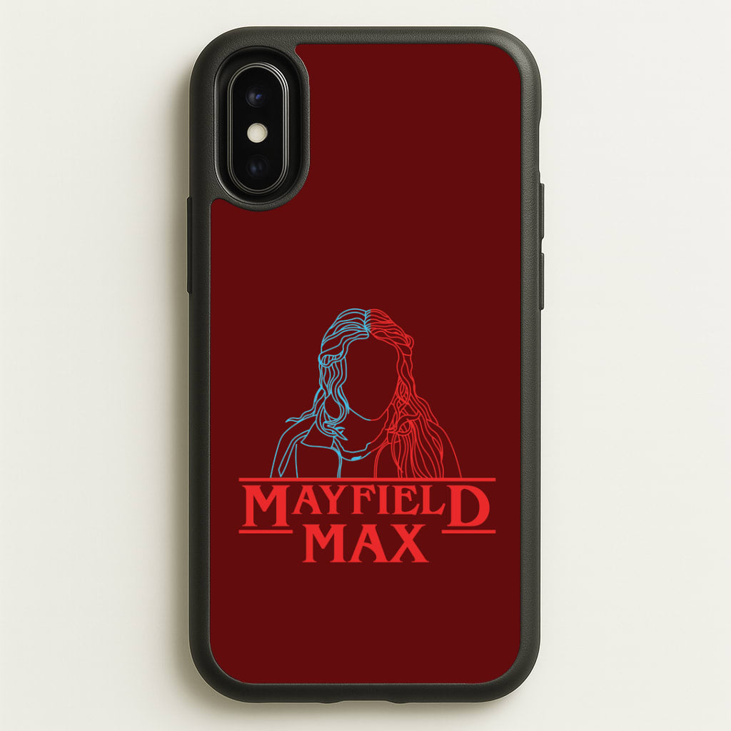 Blue And Red Max iPhone X / XS Case