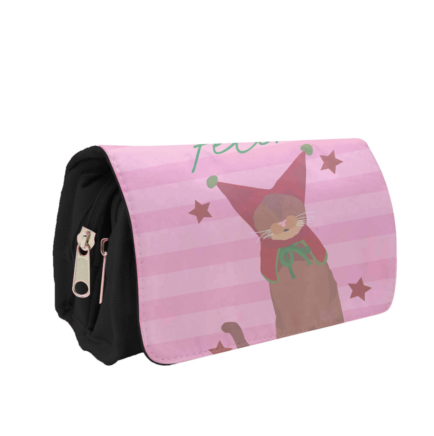 Feline Festive  Pencil Case