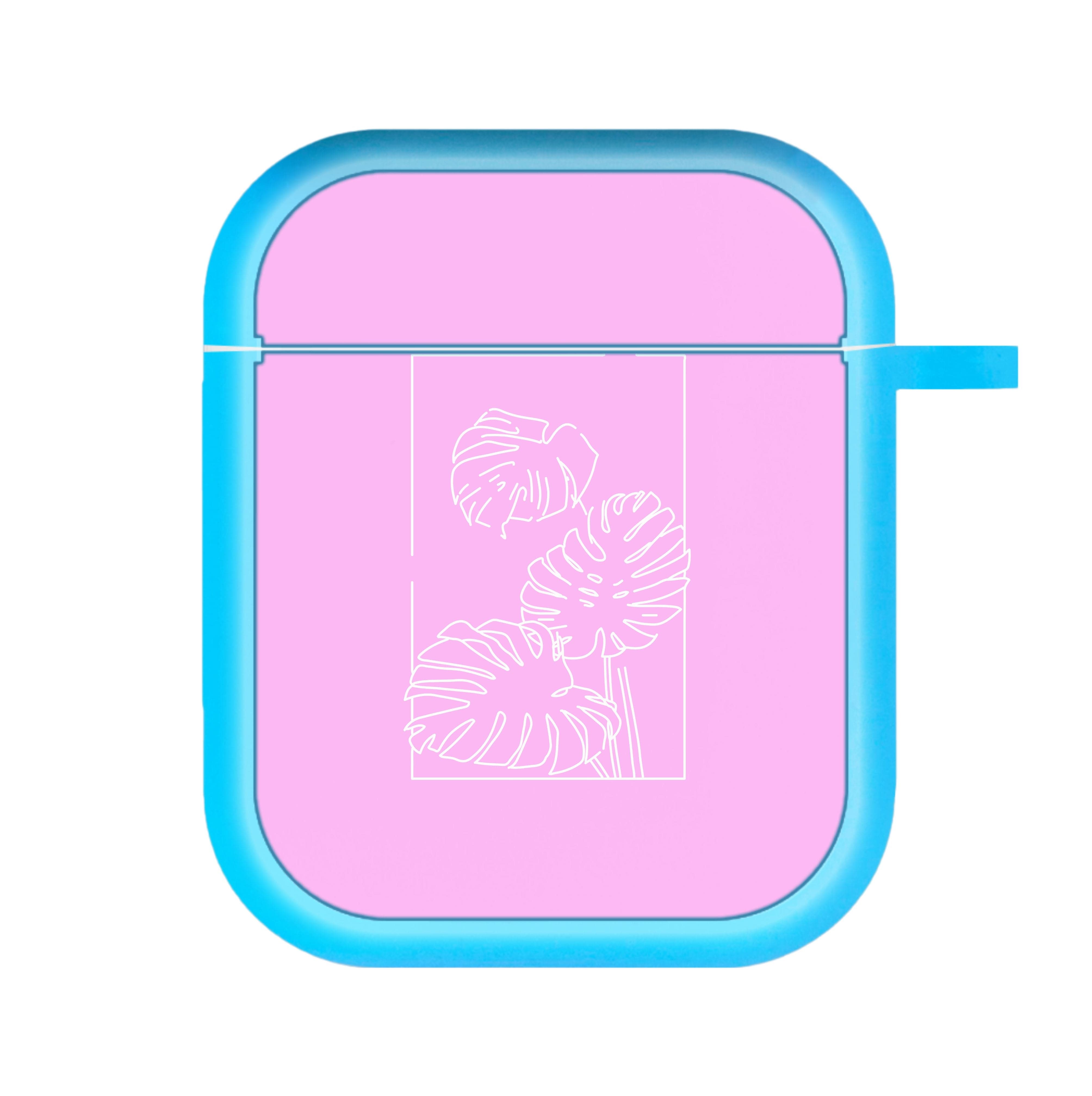 Pink Leaf - Foliage AirPods Case