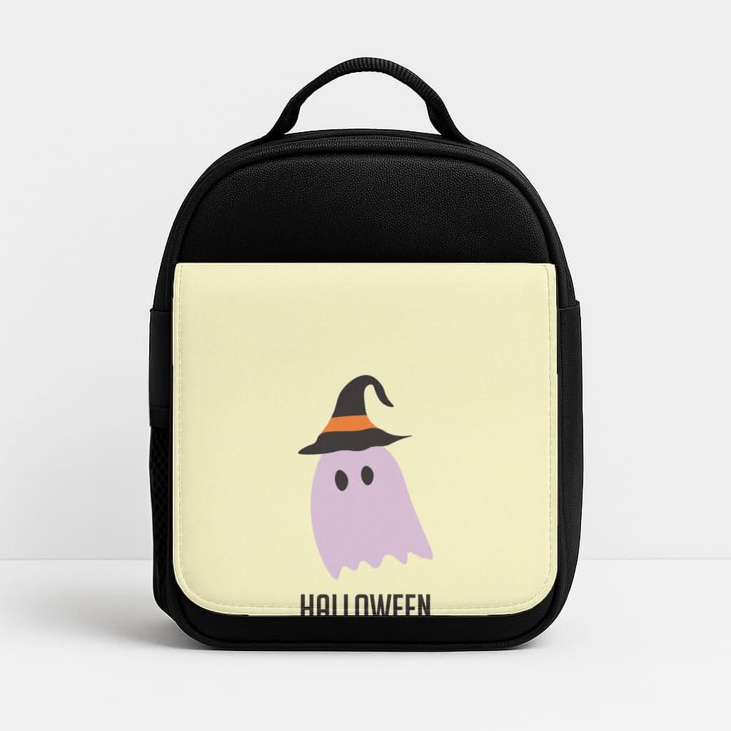 Purple Ghost Halloween Vibes Lunchbox