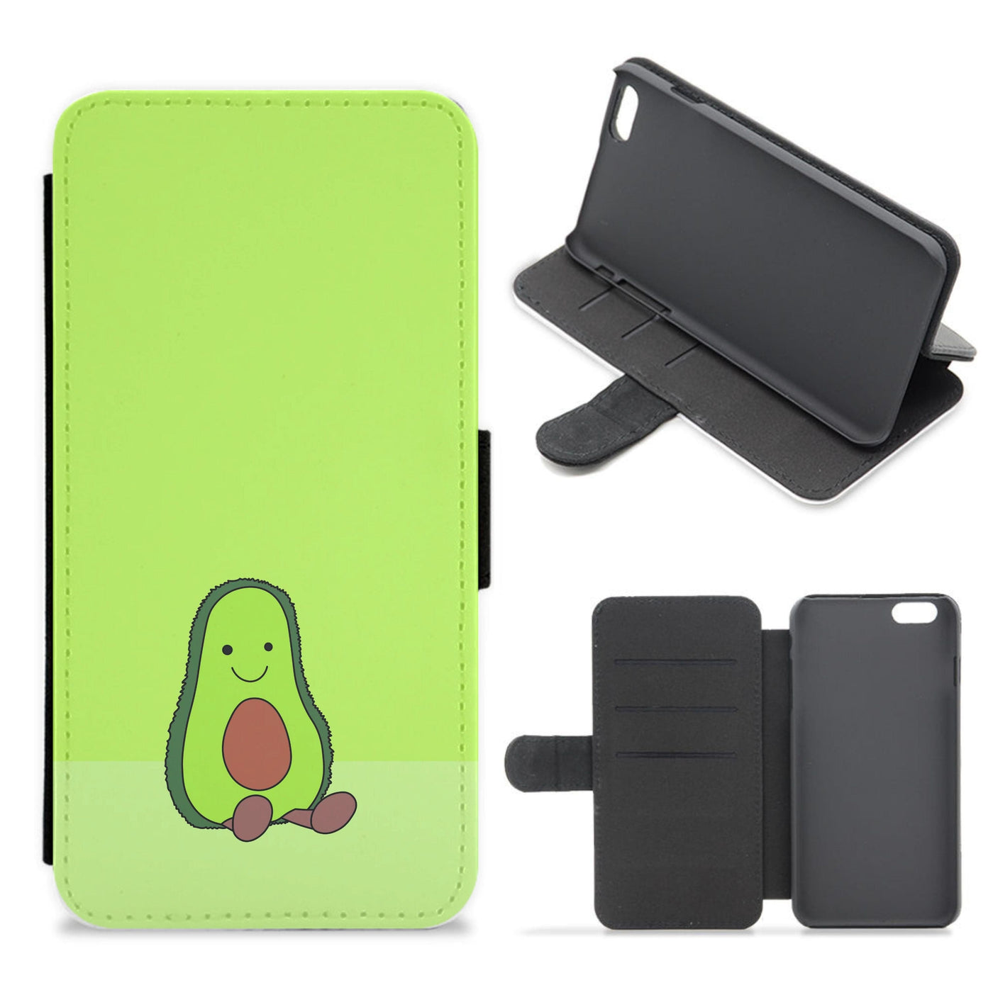 Avocado - Plushy Flip / Wallet Phone Case
