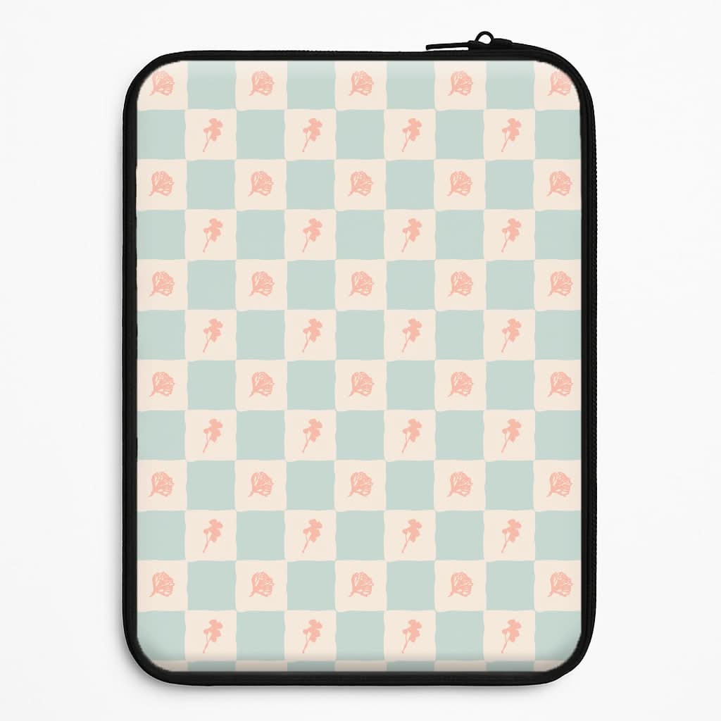Patchwork Floral Pattern Laptop Sleeve