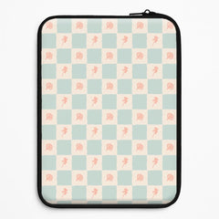 Patchwork Floral Pattern Laptop Sleeve