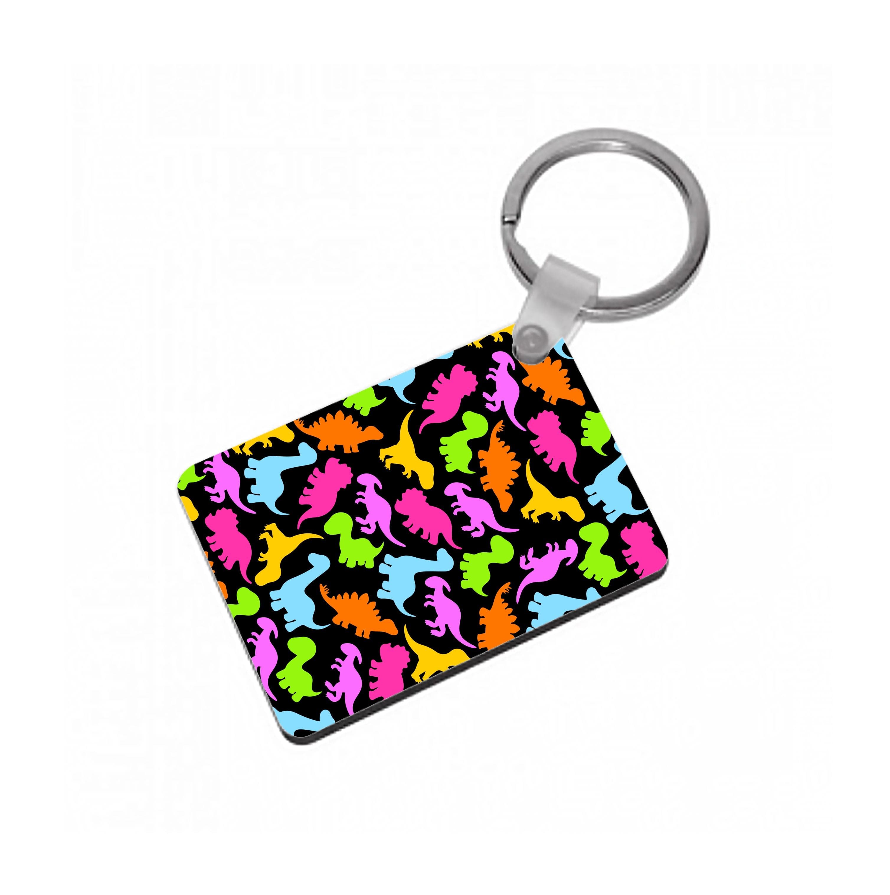 Dinosaurs Collage - Dinosaurs Keyring