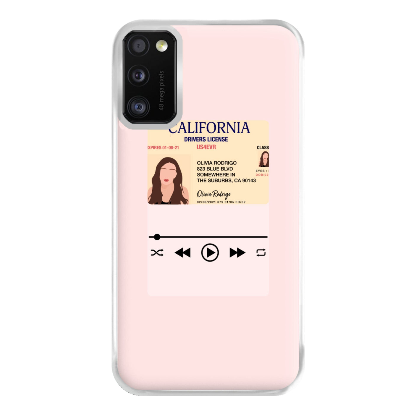 Drivers License - Olivia TikTok Phone Case