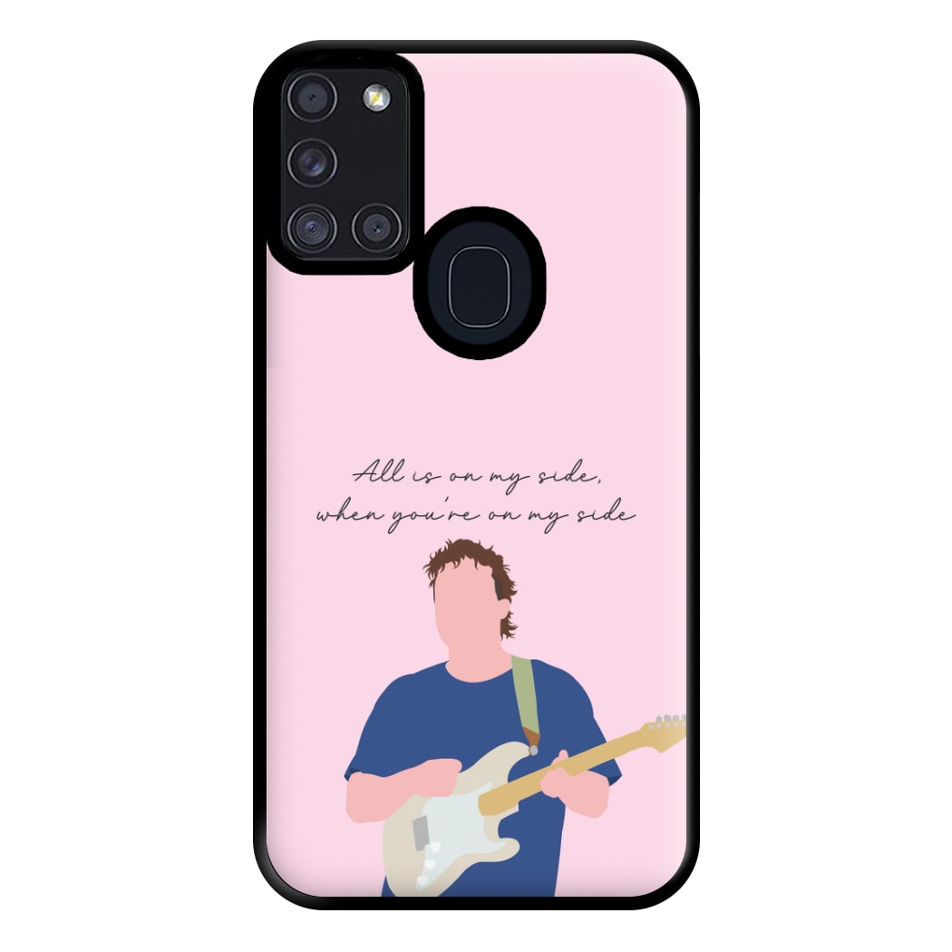 All Is On My Side Pink Galaxy A21s Case