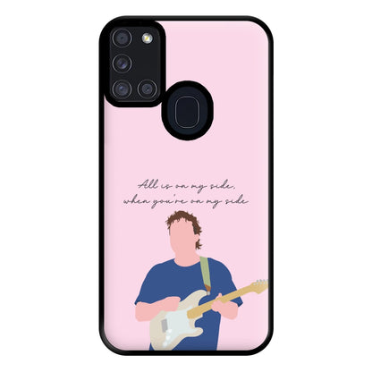 All Is On My Side Pink Galaxy A21s Case