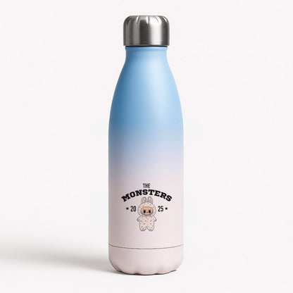 Cute Monster 2025 Pink Blue Water Bottle
