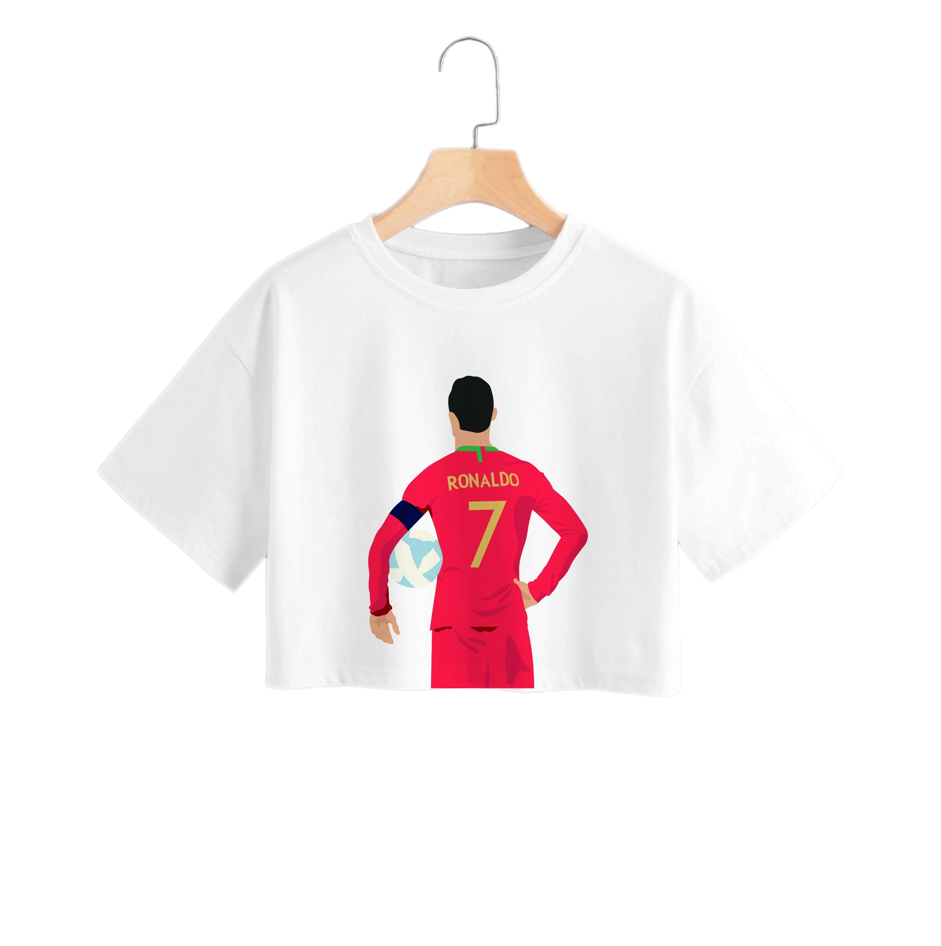 Ronaldo - Football Crop Top